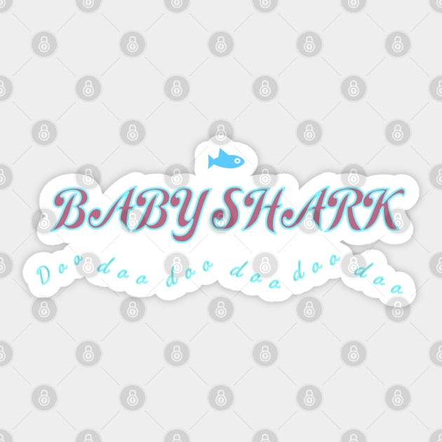 Baby Shark doo doo doo doo doo doo Sticker by Dpe1974